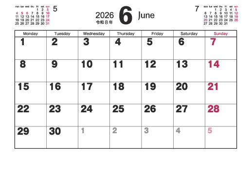 6月