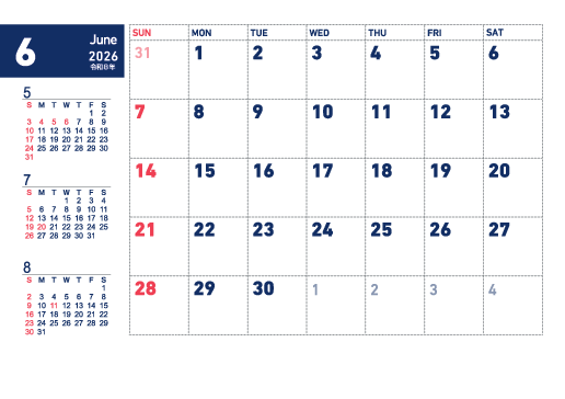 6月