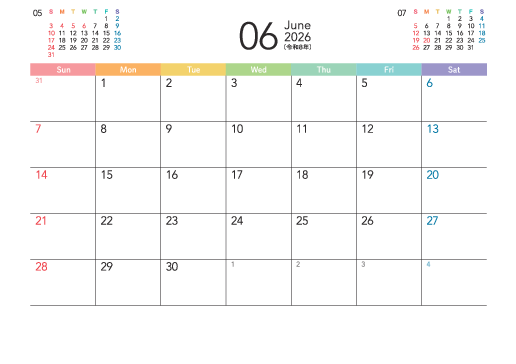 6月