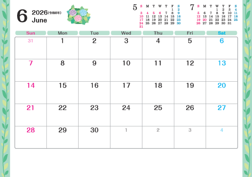 6月