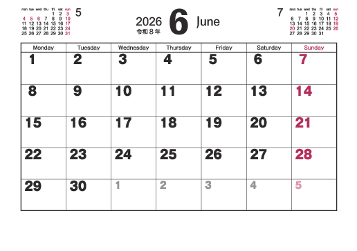 6月