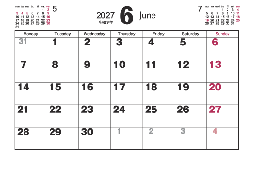 6月