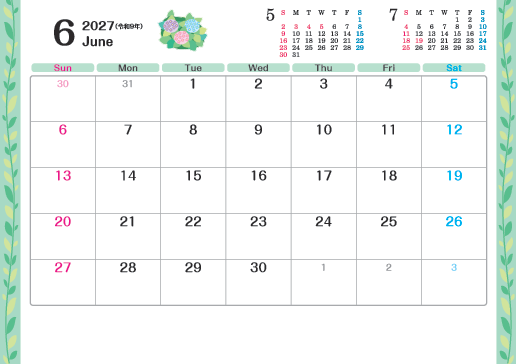 6月