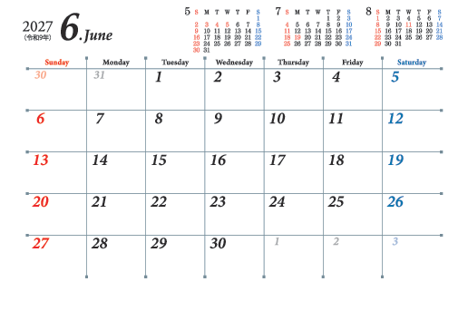 6月