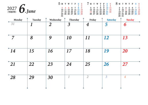 6月