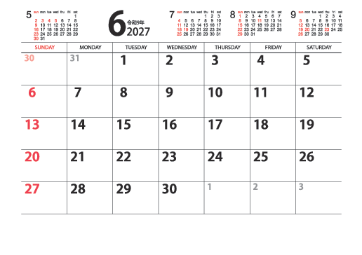 6月