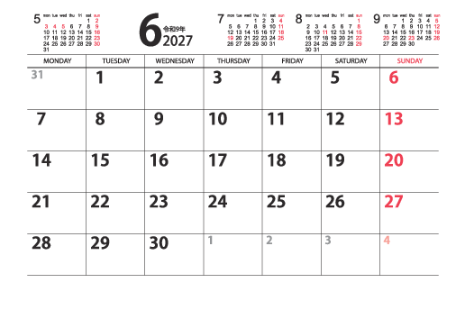 6月