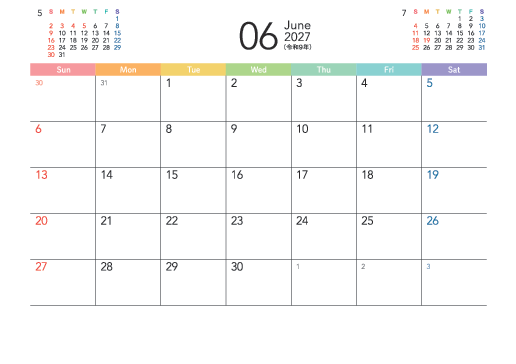 6月