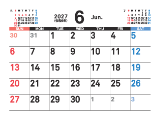 6月
